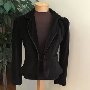Plugg black blazer size small